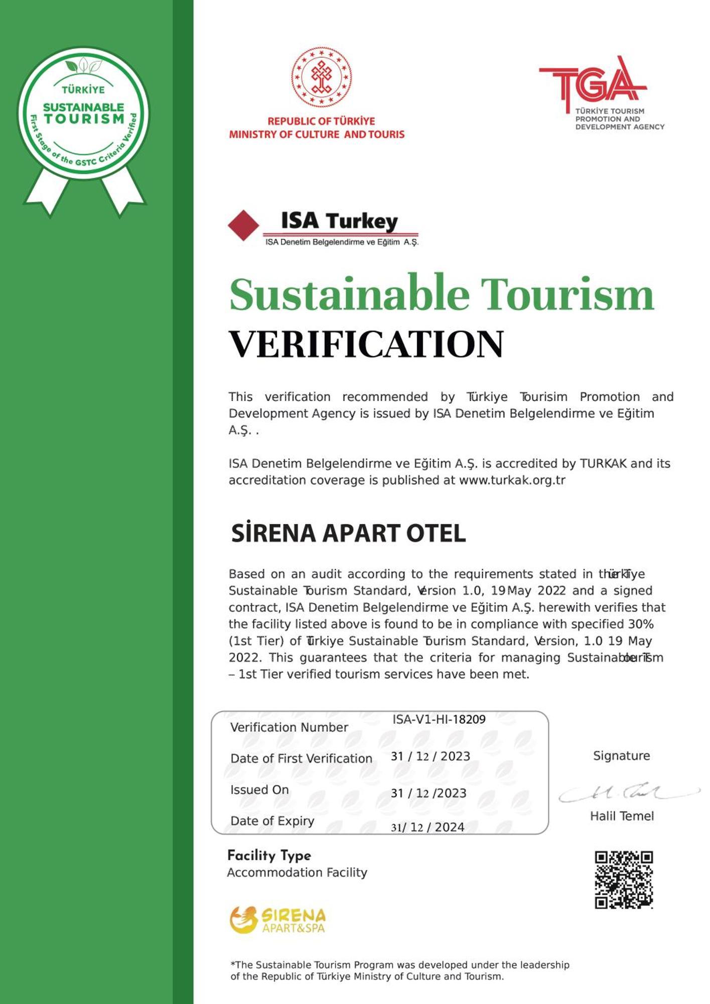 Sirena Apart & Spa Aparthotel Antalya Ngoại thất bức ảnh